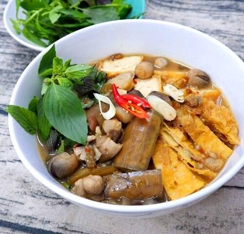  Bún mắm chay