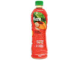 Trà đào và hạt chia Fuze Tea