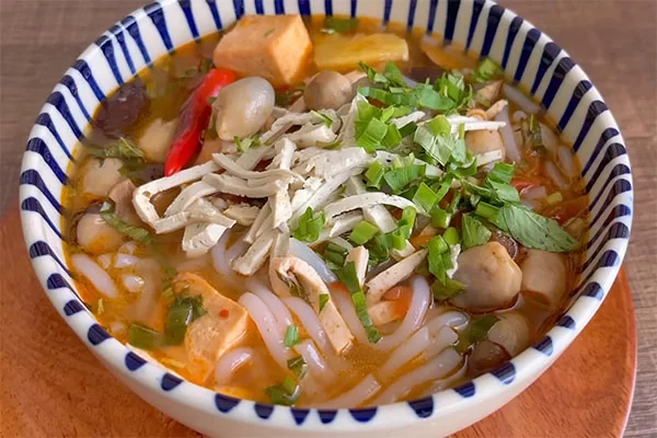Bánh canh cua chay